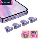 VIWIEU Lightning 保護キャップ iPhone 14 13 12 11 Mini Plus Pro Max用 ライトニング充電口 コネクタ 端子保...
