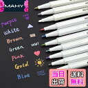 【送料無料】EMY メタリック マーカーペン 10色セット 水性 手帳ページ メッセージカード さまざまな用途のデコレーションに