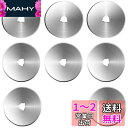 Bestgleロータリーカッター円形刃カッター替刃直径60mm 8枚入り ロータリーカッター 円形替え刃 耐久性 切削クラフトツール60mm 布カッター洋裁道具...