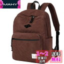 VASCHY リュック レディース,メンズ バックパック 軽量 大容量 ディパック コーデュロイ A4収納 15.6インチPC適用 カジュアル 通学 通勤 旅行...