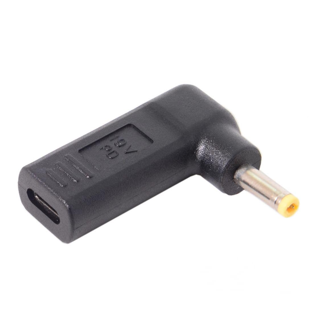 chenyang USB C - DC 4.0x1.7mm PD 65W ߥ졼ȥꥬ 90ٳ٥ץ