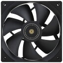Thermalright TL-G12B 120mm CPUファン、コンピュータケースファン、静かな4pin PWM PCファン、1500RPM、クーラーファン、油圧ベアリングCPU冷却ファン用(ブラック)(2)