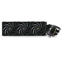 THERMALRIGHT Frozen Edge 360 Black 120mm PWMファン付き液体CPUウォータークーラー、360ブラックコールドロウ仕様、AMD / AM4 / AM5用の統合ウォータークーラーヒートシンク、インテルLGA1700 / 1150 / 1151 / 1200 / 2011(2)