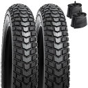 2本セット,20 4.0 タイヤ,20x4.0 自転車タイヤ + 20x4.0/4.5 チューブ 米式バルブ32mm,ファットバイクタイヤ 20x4.0,Y-910