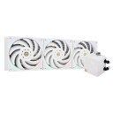 THERMALRIGHT Core Matrix 360 White 120mm PWMファン付きCPU液体クーラー、360ホワイトコールドロウ仕様、統合ウォータークーラーヒートシンク、AMD / AM4 / AM5用、インテル1700/1150/1151/1200/2011(CM360 White)(2)