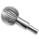 【送料無料】KIMLONTON ボール研削ヘッド 45#炭素鋼ロータリー研削ヘッドの 径約40mm シャンク径約10mm 木工用 回転ヤスリ 掘削・研削