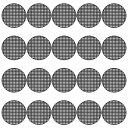 【送料無料】LIKENNY 鉢底用ネット 直径75mm 植木鉢グリッド 底ネット プランター 排水網 防虫土壌損失 通気 鉢底アミフラワーポット 防止腐食 園芸...