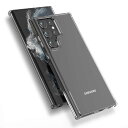 【送料無料】Whitestone Crystal Clear Case Galaxy S22 Ultra用 PC+TPU素材
