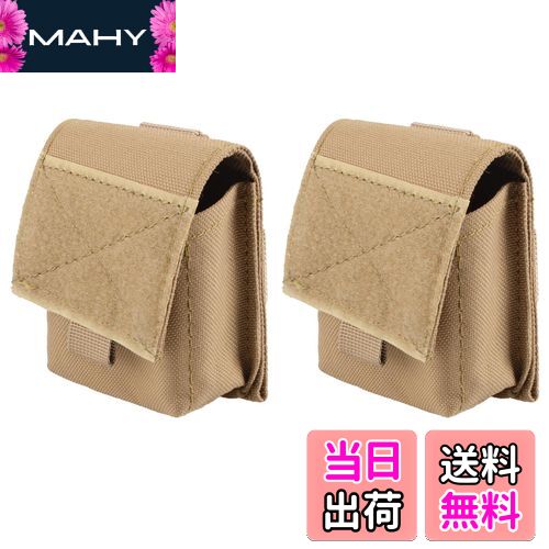 【送料無料】TRIWONDER タクティカルポーチ メンズポーチ サバゲーポーチ ミリタリーポーチ 多機能ポーチ モール対応 ベルトポーチ マルチケース グレネ...