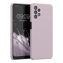 【送料無料】kwmobile スマホケース Samsung Galaxy A32 5G対応 ケース - TPU リキッド シリコン カバー - 耐衝撃 傷防止 サラサラ Case