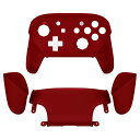 【送料無料】eXtremeRateプロコンスイッチに対応用オクタゴナルゲートスティックデザインハウジングシェル、switch プロコンに対応用プロコン ケース、プロコン カスタムパー【スカーレット】