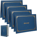 【送料無料】ERINGOGO 賞状入れ 証明書ホルダー 証書ファイル a4 4個 証明書 証書ファイル 紙 ホットスタンプ卒業証書 カバー文書カバー用レターサイ...