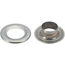 【送料無料】トラスコ中山(TRUSCO) 両面ハトメ ステンレス 10mm 20組入 P-THP-S10