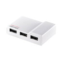 バッファロー BUFFALO PC/TV対応 4ポートセルフパワーハブ ホワイト BSH4A11WH