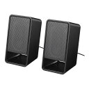 【送料無料】バッファロー BUFFALO PC用スピーカー USB電源ヘッドホン出力対応 ブラック BSSP305UBK