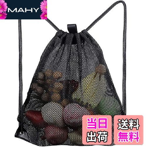 【送料無料】OKUSU-JP メッシュバッグ ジムバッグ ジムサック 肩掛け バックパック 巾着 シューズ収納 ..