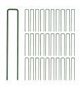 【送料無料】人工芝用 ピン おさえピン U字ピン グリーン (150mm 30本セット) (30)