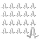 【送料無料】YUWENW ガーニッシュク 内張り 固定クリップ リップ ドアパネルクリップ リップカート コンソール計器固定ク プラスチック製 20個入り