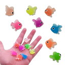 【送料無料】BIUTEFOR 金魚すくい 縁日すくい うき金魚 50個セット 7色 お祭りグッズ 水に浮くおもちゃ