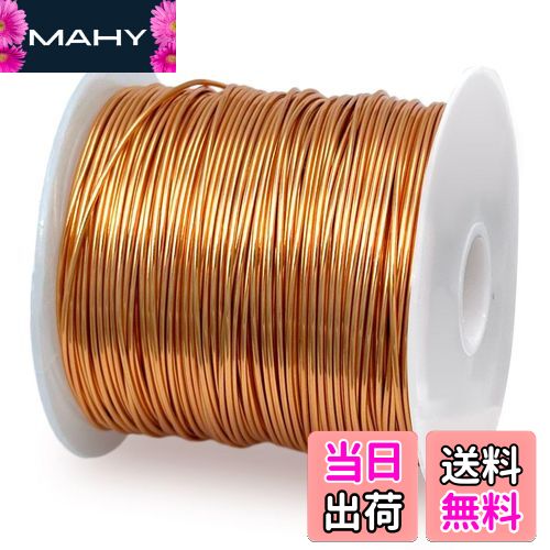 【送料無料】winova エナメル線 ポリウレタン銅線 マグネットワイヤー 1UEW 直径0.5mm 長さ約52m 100g ..