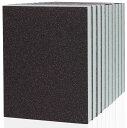 IROKCAKPT スポンジ研磨材 耐水ペーパー 8枚入 サンドペーパー 粗目(#120-180相当) 120mm×100mm 耐水やすり,キッチンの掃除シンク 木工DIY作業 金属磨き 曲面研削に最適です(4)