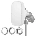 【送料無料】GODOX ML-CS1625 ディフュージョンドームキット 変換アダプター3タイプ付き すべてのGodoxシリーズライトに対応(確認済み機種:ML30 ML60 LEDビデオライト V1 AD200 AD200PRO AD300PRO V850III V860III V860II TT685II TT600)適格請求書発行可