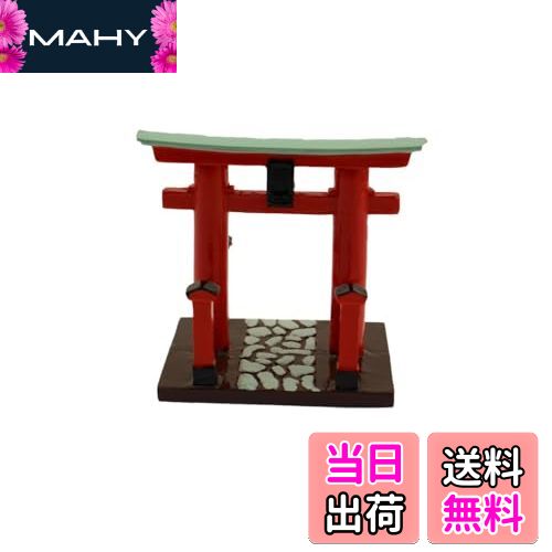 【送料無料】speed mao シンプル ミニチュア 鳥居 神社 置物 模型 水槽飾り としても 水 ...
