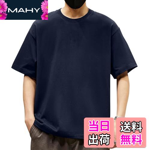楽天MAHY【送料無料】[inotenka] Tシャツ メンズ 半袖 肉厚生地 おおきいサイズ クルーネック 100綿 透けない