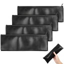 【送料無料】ledmomo マイク収納袋 1本用収納袋 4本 マイクケース マイク収納ポーチ 携帯便利 収納袋 コンパクト 防水 防塵 カラオケ 30cm