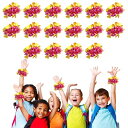 【送料無料】siawadeky ハンドフリーポンポン 16個セット かわいい 応援 うでわ チアポンポン キラキラ チアリーディング 人気 ダンスアクセサリー ...