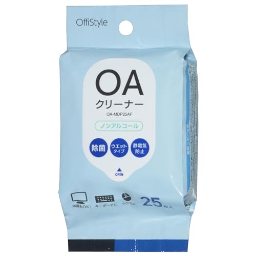 【送料無料】オーム電機 テレビクリーナー/OAクリーナー 液晶画面クリーナー ノンアルコール ウェット..