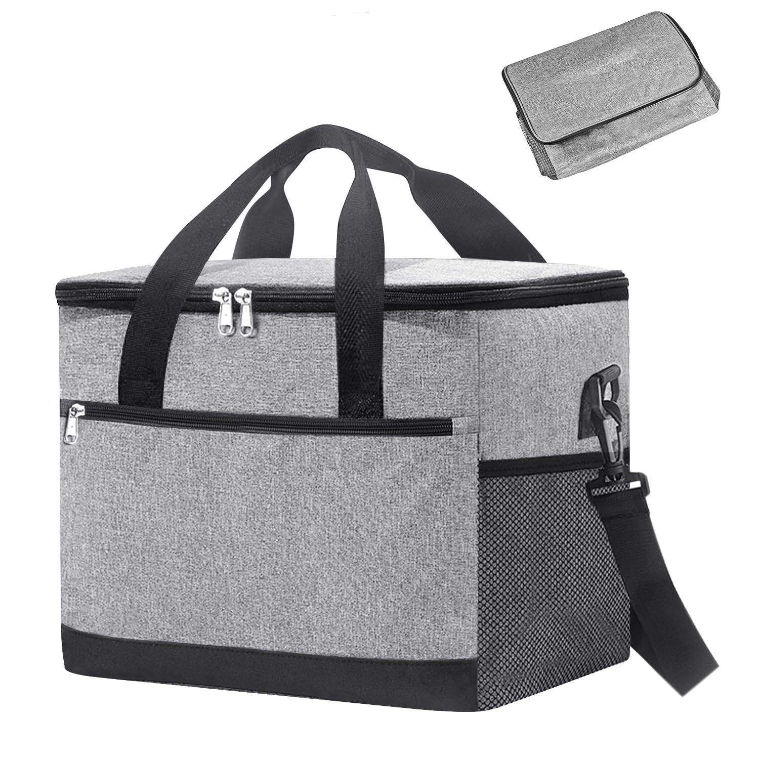 【送料無料】Roleness 保冷バッグ 大容量 折り畳み 20L クーラーバッグ 保冷 保温 ソフト クーラーボッ..