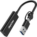 【送料無料】RayCue HDMI キャプチャーボード Switch対応 ビデオキャプチャカードゲームキャプチャー 4K入力&1080P出力 USB&Type ...