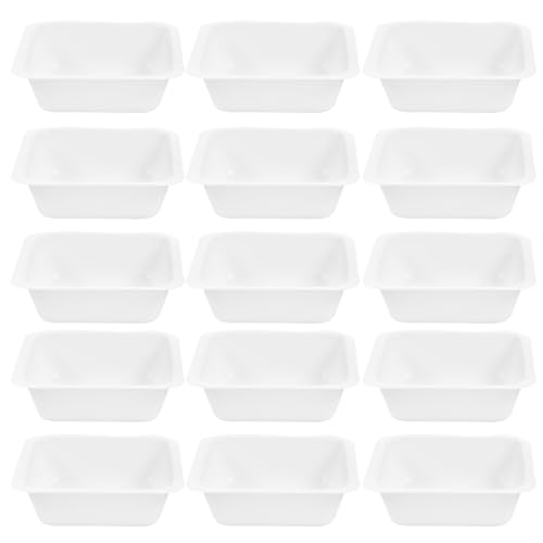 【送料無料】LEDMOMO 計量皿 20個プラスチック製秤量皿 ラボ用計量トレイ 使い捨て 軽量で耐久性のある..