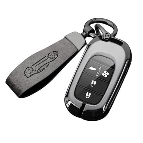 【送料無料】[YANMW] N-BOX カスタム JF5 JF6 キーケース 適合ホンダ 新型ステップワゴン キーカバー NBOX JF5 JF6 シビック ZR-V ヴェゼル 金属製 キーホルダー