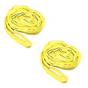 【送料無料】HELIX ラウンドスリング 2本セット 幅60mm 使用荷重3000kg ナイロンスリング 吊上げ 牽引 エンドレスタイプ 3T 日本語仕様書付