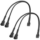 【送料無料】upHere ARGBファン用電源ケーブル アドレサブルLED用5V3ピンARGBヘッダーコネクタ RGBファンやLEDテープ増設用