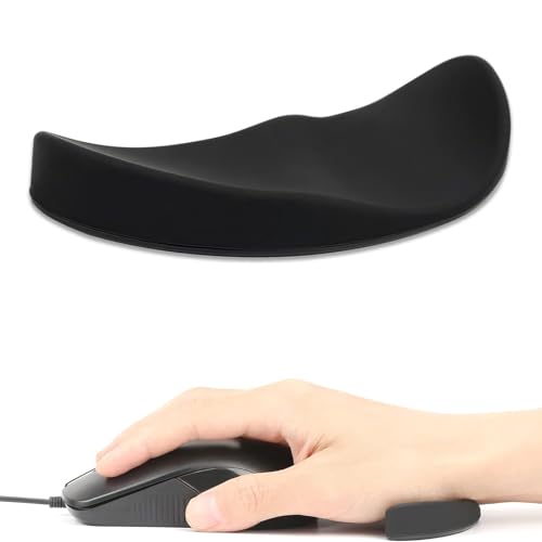 【送料無料】Phyxiul マウス リストレスト 人間工学に基づいた マウスリストレスト移動タイプ 一体型 ..