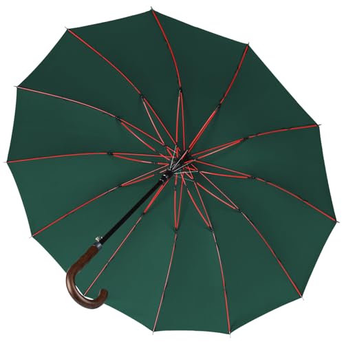 【送料無料】Msentuo 長傘 メンズ レディース 傘 超撥水 12本骨 230T高強度グラスファイバー Teflon加..