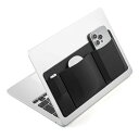 【送料無料】【10個セット】サンワダイレクト ノートパソコン ガジェット ポケット PC ポーチ 貼り付け 収納 マウス ケーブル アクセサリー 200-INP...