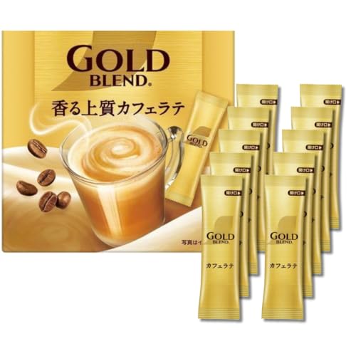 【送料無料】【ほっと一息 カフェラテ 】ネスカフェ スティック ゴールドブレンド スティックコーヒー ..