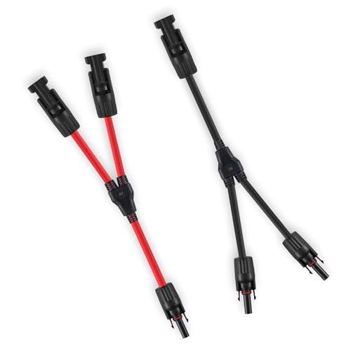 【送料無料】TVETE Y型並列MC4コネクター 1000V30A 【1対セット】Y字型MC4 コネ ...