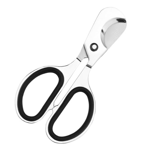 【送料無料】CHENLONB 薬カットはさみ 小型 ステンレス鋼 丸形刃 2分割 カット 保管 簡単 錠剤カットハ..