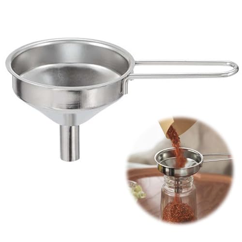 【送料無料】PAVIKE ステンレス製ミニ漏斗 充填ボトル用キッチン漏斗 ステンレスロート