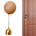 【送料無料】TVETE ドアベル 原木製 入場 チャイム ドア開閉風鈴 木製ドアチャイムエントランス 両面テープ付 穴あけ不要 素朴 店主ベル 玄関用吊り下げ装飾 運 ドア 鈴 玄関 鈴 喫茶店 バー 飲食店 受付 開き戸 出入りドア用 ベル 新築祝い 引っ越し祝い おしゃれ プレ