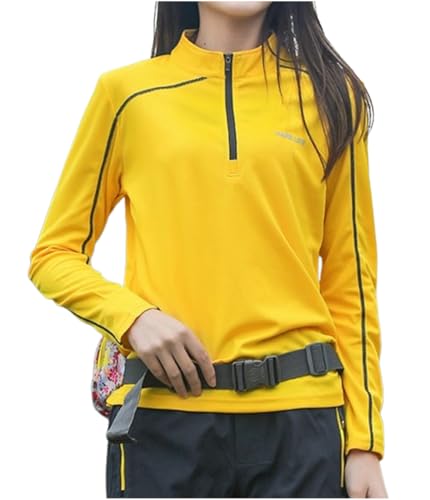 楽天MAHY【送料無料】[エムシング] トップス トレーニングウェア ポロシャツ 素材 長袖 アウトドア 登山 ウォーキング 速乾 レディース 春 夏 秋