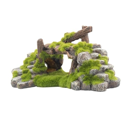 【送料無料】Archnote アクアリウム 水槽 オブジェ 置物 苔 流木 石 隠れ家 メダカ 金魚 エビ レイアウ..