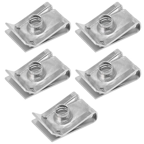 【送料無料】EsiFare 5個入り U字型クランプ クリップナット クリップナットm6 グリップねじ 耐用 多機..