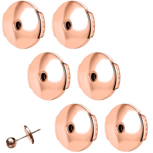 【送料無料】BLOOPIC ピアスキャッチ (6個入り) シリコンイヤリングバックル 取れないピアスキャッチ ..