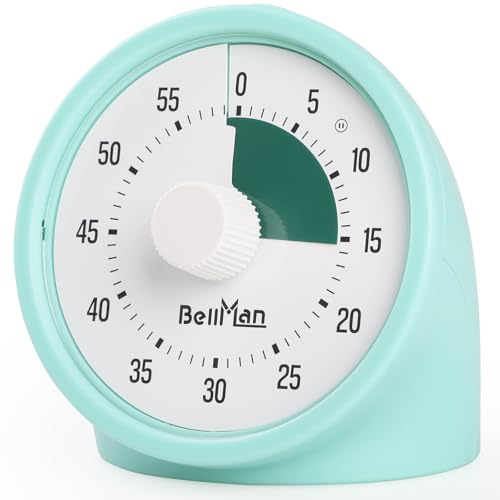 【送料無料】GeeRic ビジュアルタイマー 60分タイマー 勉強用デスクタイマー 教室 キッチン用 カウント..